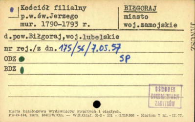kościół fil. pw. św. Jerzego, skan 1