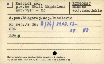 kościół par. pw. św. Marii Magdaleny, skan 1