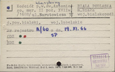 kościół kapucynów pw. św. Antoniego, skan 1