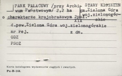 park pałacowy, skan 1