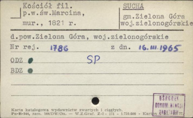 kościół fil. pw. św. Marcina, skan 1
