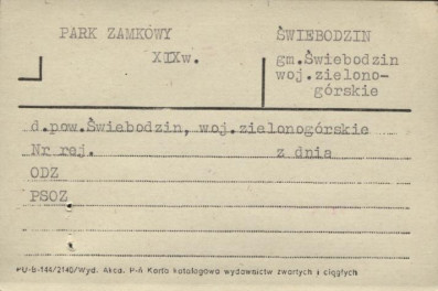 park zamkowy, skan 1