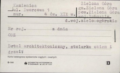 kamienica, skan 1