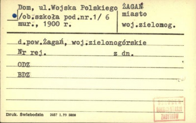 dom (ob. Szkoła Pod. nr 1), skan 1
