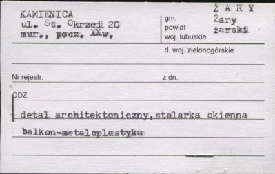 kamienica, skan 1