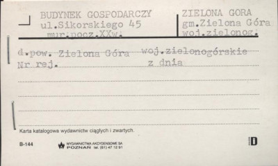 budynek gospodarczy, skan 1