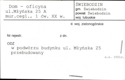 dom - oficyna, skan 1