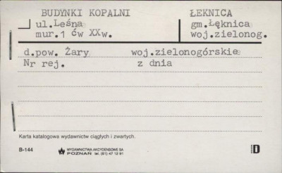 budynki kopalni, skan 1