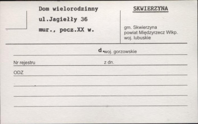dom wielorodzinny, skan 1