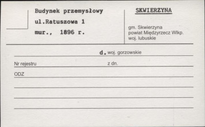budynek przemysłowy, skan 1