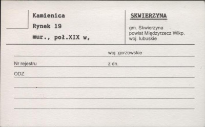 kamienica, skan 1