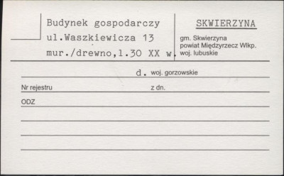budynek gospodarczy, skan 1