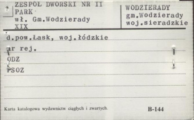 zespół dworski nr I, park, skan 3