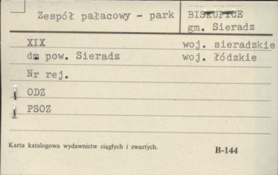 zespół pałacowy - park, skan 1