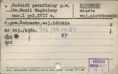 kościół par. pw. św. Marii Magdaleny, skan 1
