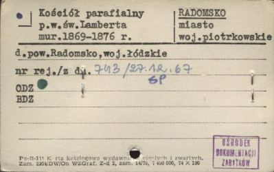 kościół parafialny pw. św. Lamberta, skan 1
