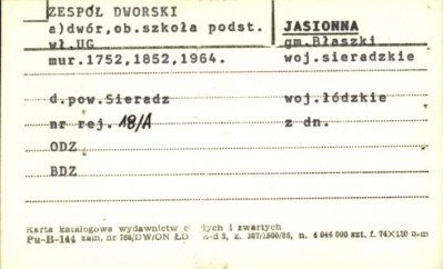 dwór, ob. szkoła, skan 3
