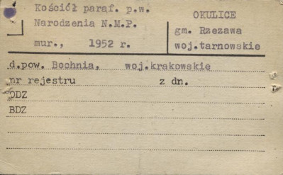 kościół paraf. p. w. Narodzenia N. M. P., skan 1