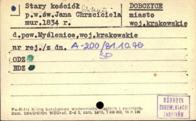 kościół fil. pw. św. Jana Chrzciciela, skan 1