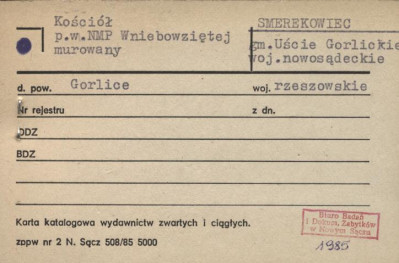 kościół p.w. NMP Wniebowziętej, skan 1