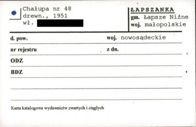 chałupa, skan 1