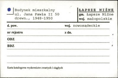budynek mieszkalny, skan 1
