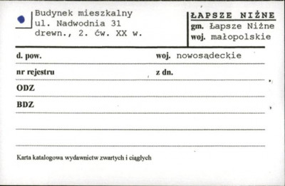 budynek mieszkalny, skan 1