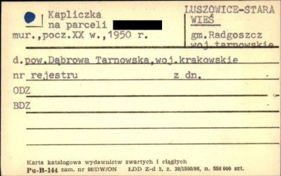 kapliczka, skan 1