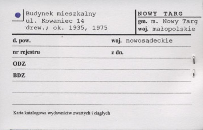 budynek mieszkalny, skan 1