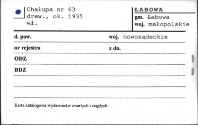 chałupa, skan 1