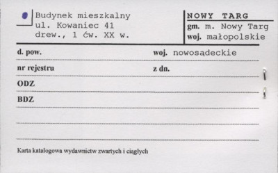 budynek mieszkalny, skan 1
