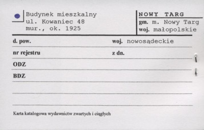budynek mieszkalny, skan 1