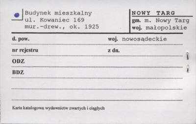 budynek mieszkalny, skan 1