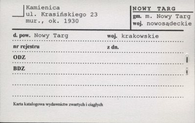 kamienica, skan 1