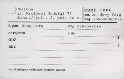 chałupa, skan 1