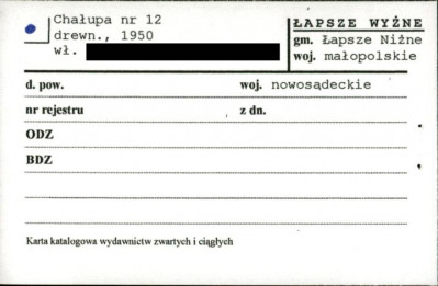 chałupa, skan 1