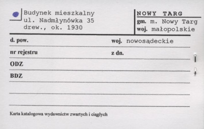 budynek mieszkalny, skan 1