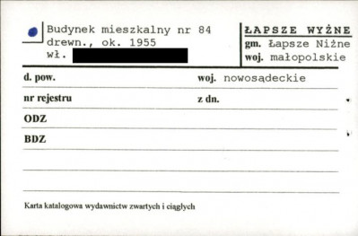 budynek mieszkalny, skan 1