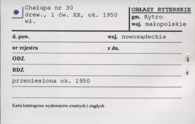 chałupa, skan 1