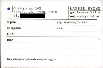 chałupa, skan 1