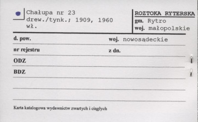 chałupa, skan 1