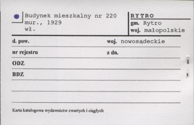 budynek mieszkalny, skan 1