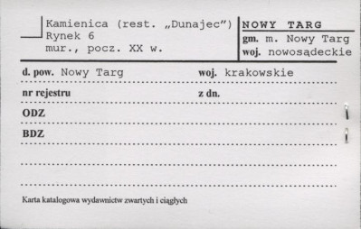 kamienica (rest. Dunajec), skan 1
