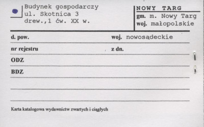 budynek gospodarczy, skan 1
