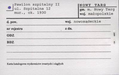 pawilon szpitalny II, skan 1