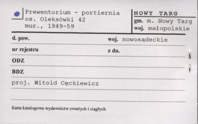prewentorium - portiernia, skan 1