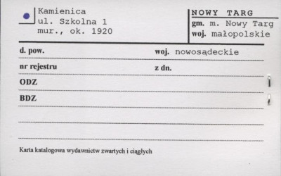 kamienica, skan 1