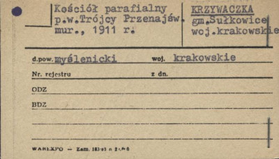 kościół parafialny pw. Trójcy Przenajśw., skan 1