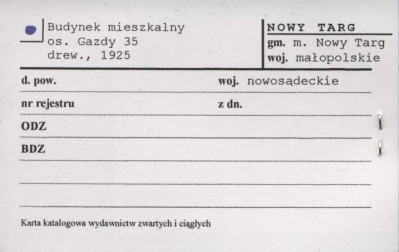 budynek mieszkalny, skan 1