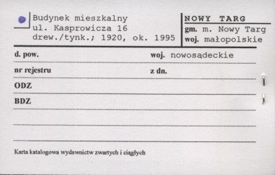 budynek mieszkalny, skan 1